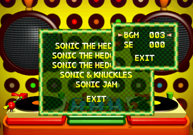 Sonic Jam screenshot 3 for Sega Saturn